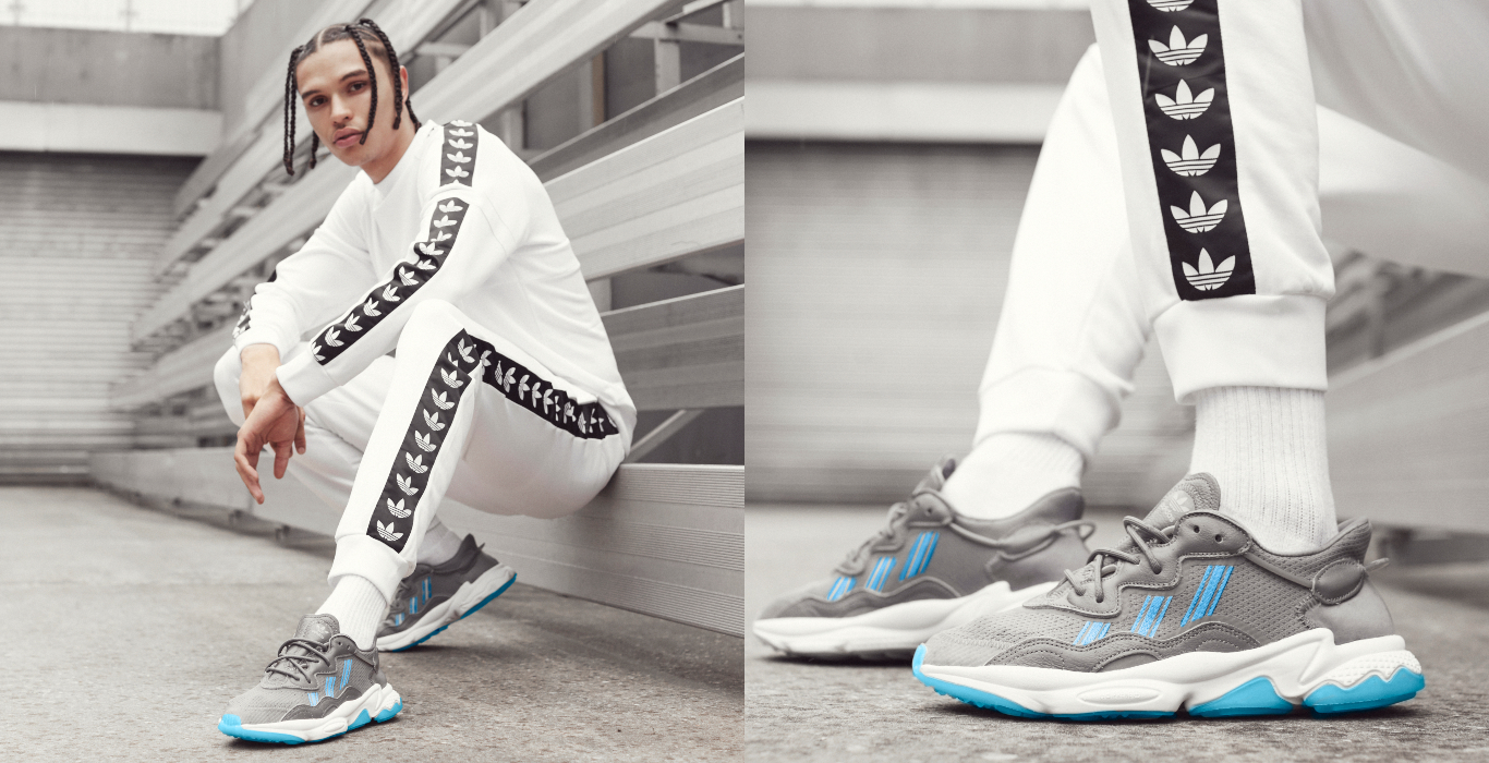 Grå Ozweego sneaker för herrar
